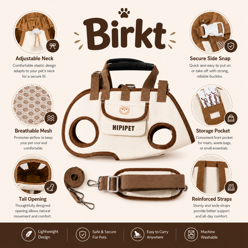 Birkt Snug Sling — Hands-Free Dog Carrier
